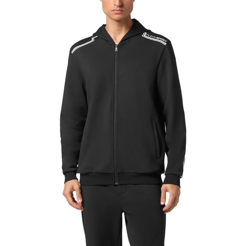 Plein Sport Top Sweatjacke Mit Kapuze schwarz(Image 3)