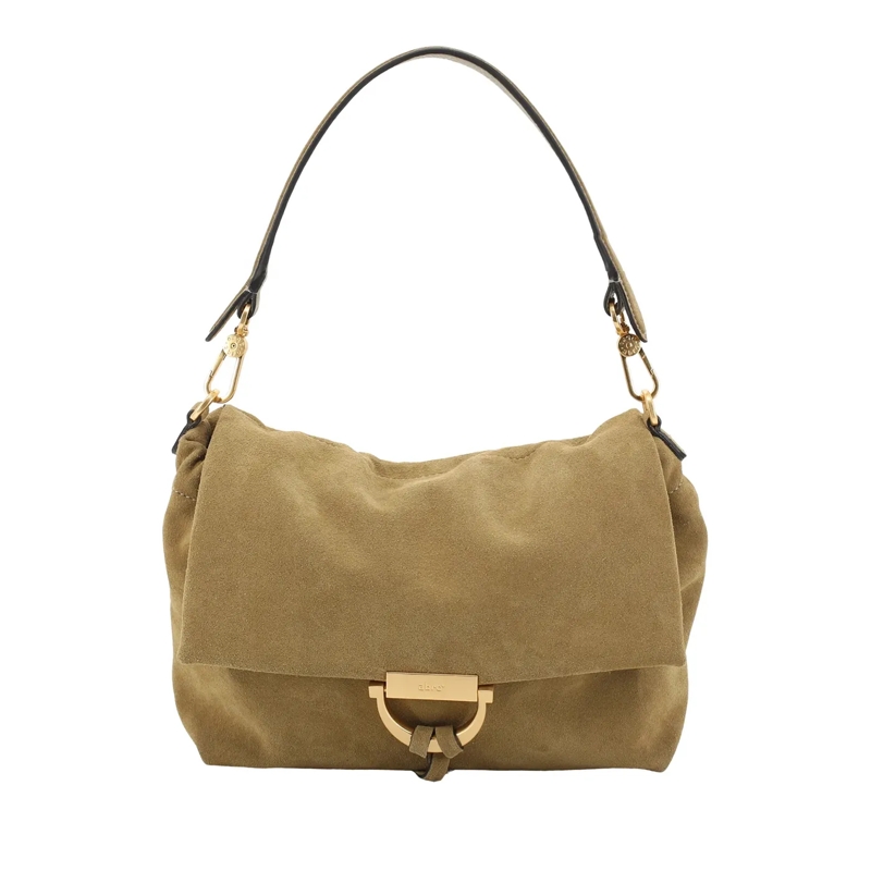 Abro Schultertasche Schultertasche TEMI graugrün