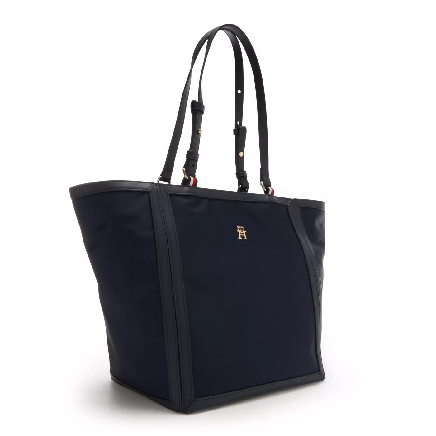 Tommy Hilfiger Shopper TH ESSENTIAL S TOTE Handtas dames tas dames schoudertas gerecyclede materialen.