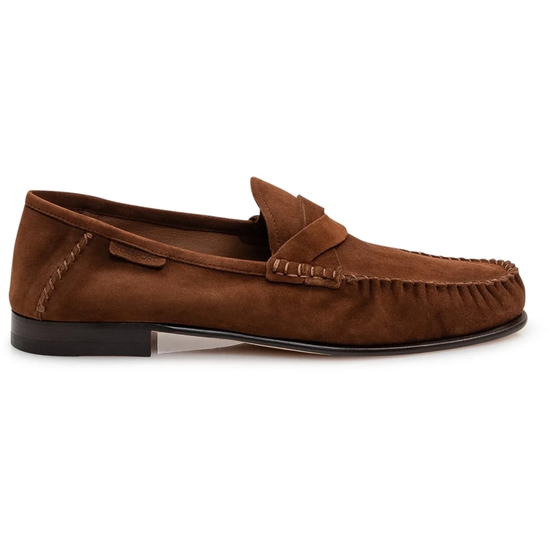 Tom Ford Loafer Mocassino Twisted braun