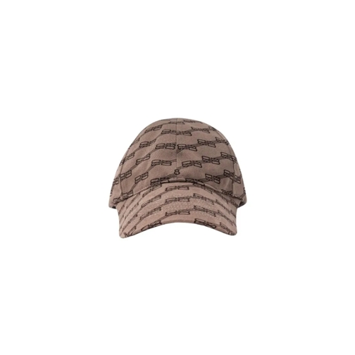 Balenciaga Hut Bb Monogram Cap Brown