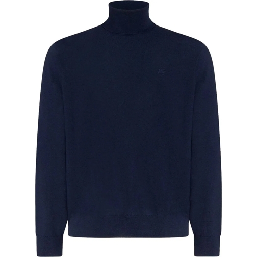 Etro Pullover tneck roma blue blau