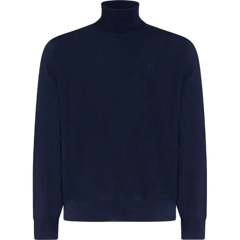 Etro Trui tneck roma blue blau
