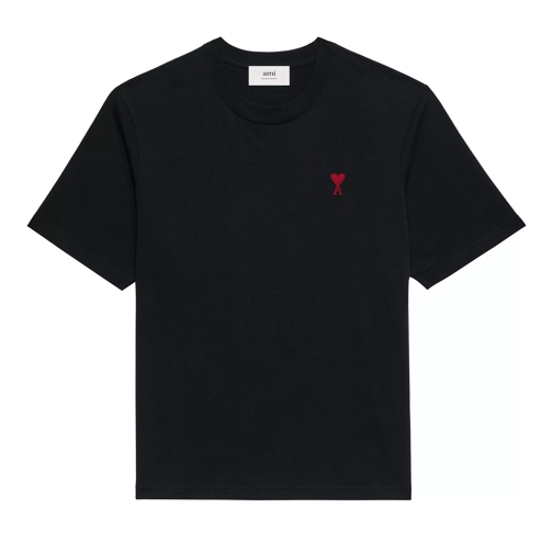 AMI Paris ORGANIC COTTON T-SHIRT 001 black T-Shirts