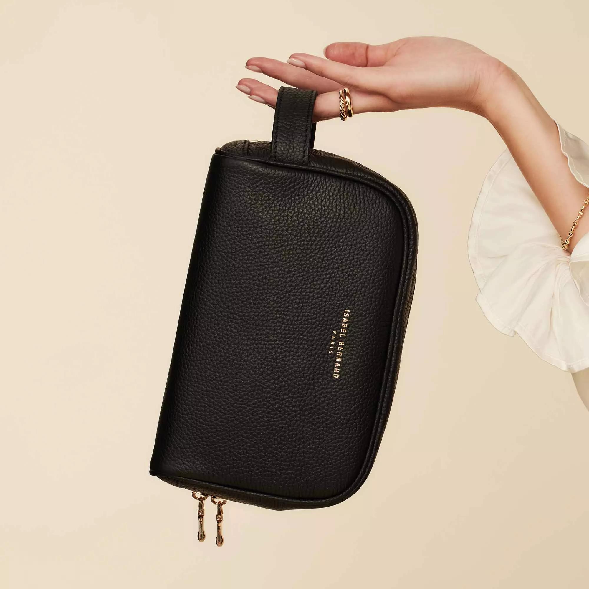 Isabel Bernard Crossbody bags Honoré damen Kulturbeutel Schwarz I in zwart