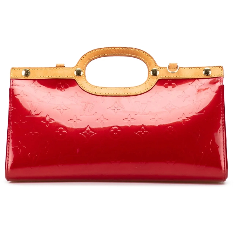 Louis Vuitton Sac à bandoulière Monogram Vernis Roxbury Drive rot