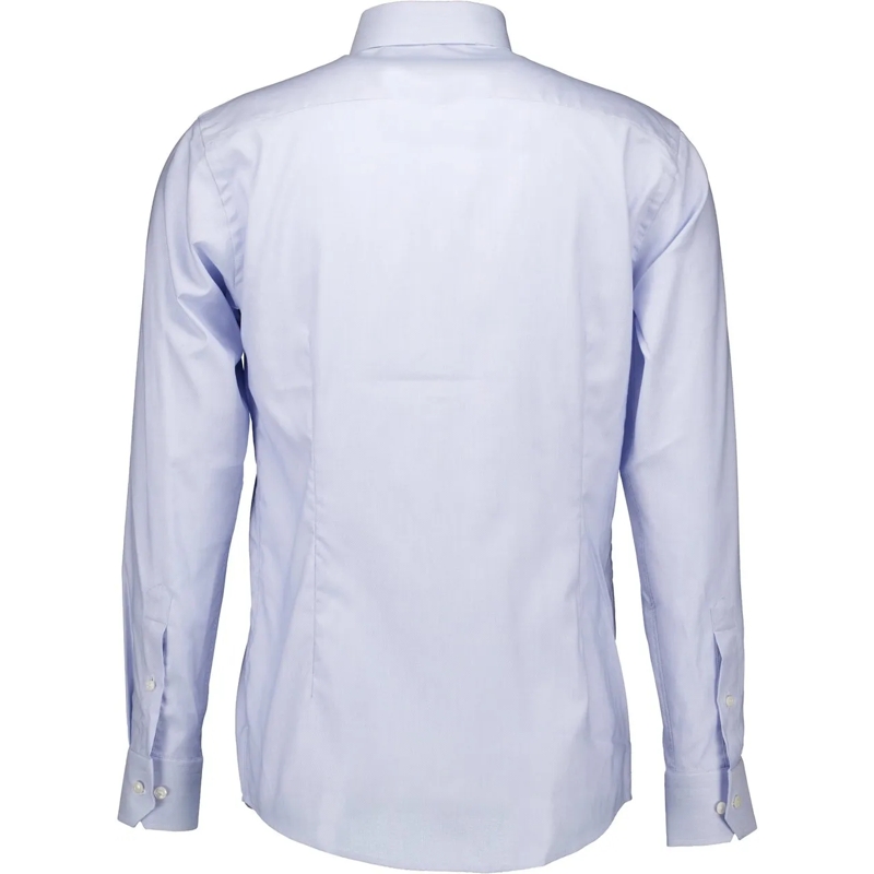 Eton  Eton Lange Mouw Overhemden Lichtblauw 100011801 blau