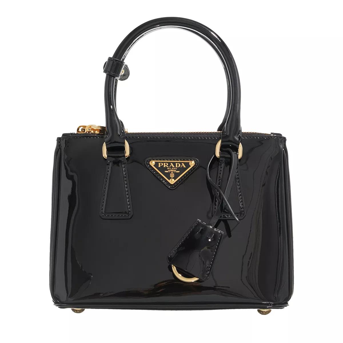 Prada Galleria Mini Bag Black Tote