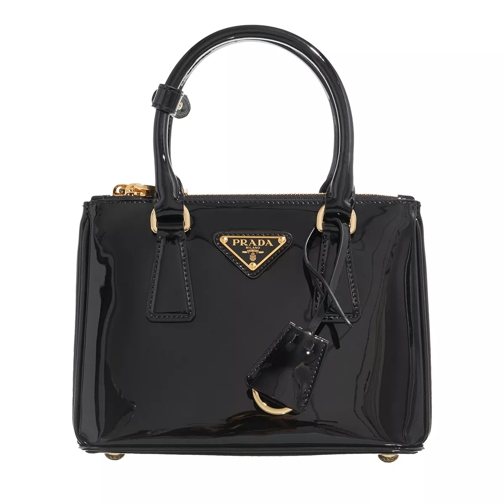 Prada Galleria Mini Bag Black Rymlig shoppingväska