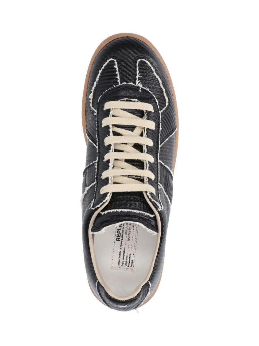 Thumbnail - Maison Margiela Low-Top Sneaker - "Replica" Sneakers – Black - Gr. 42 (EU) - in Schwarz - für Damen