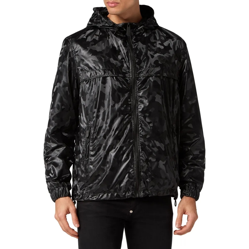 Philipp Plein Daunenjacke Windbreaker Camouflage schwarz(Image 3)