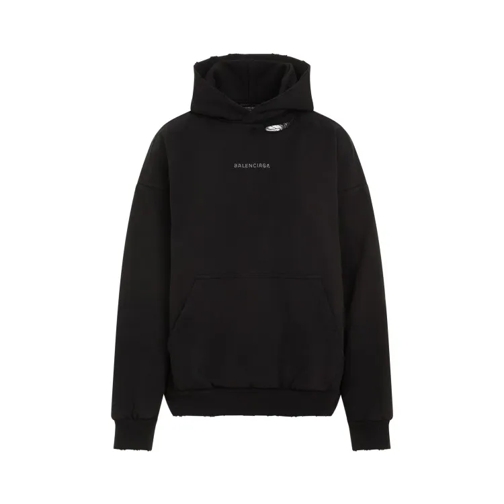 Balenciaga  Medium Fit Hoodie Black