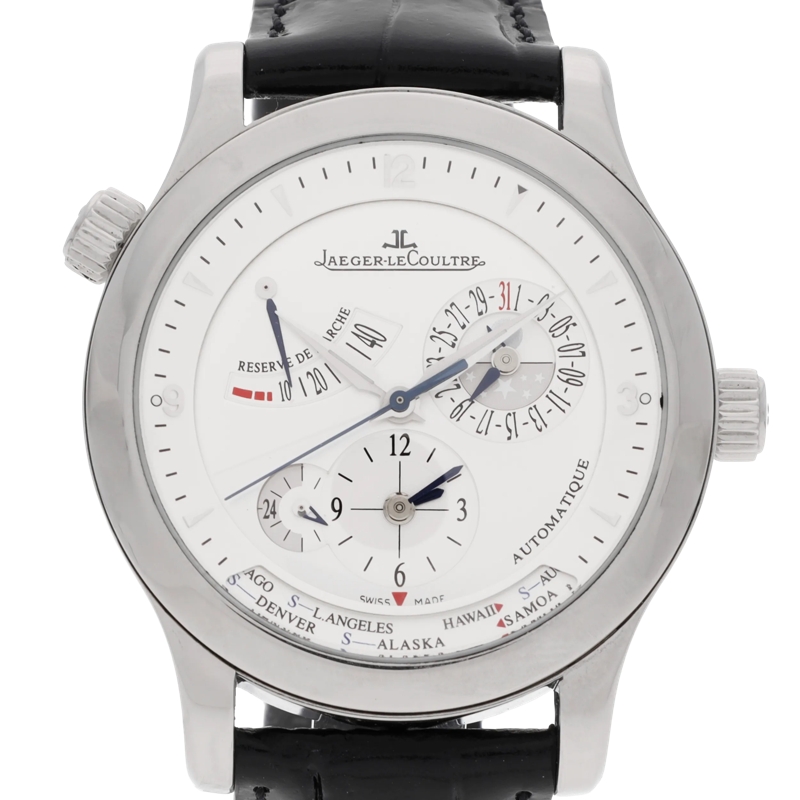 Jaeger-LeCoultre Automatikuhr Geographic Silber