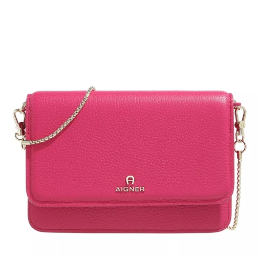 AIGNER Pria Orchid Pink Wallet On A Chain