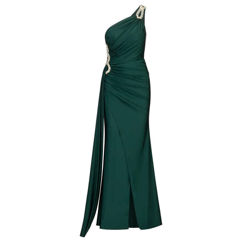 Kraimod Abendkleid Abendkleid dunkel-grün