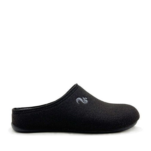 thies Pantoufle thies 1856 ® Recycled PET Slipper vegan black (W/M schwarz