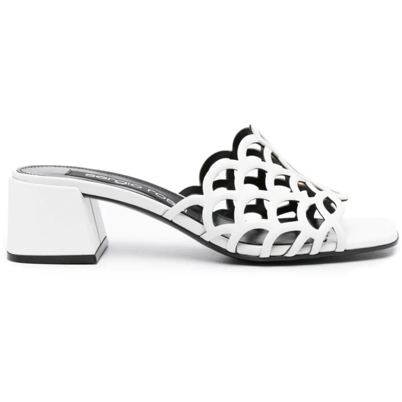 sergio rossi Sandalen Sandals White weiß