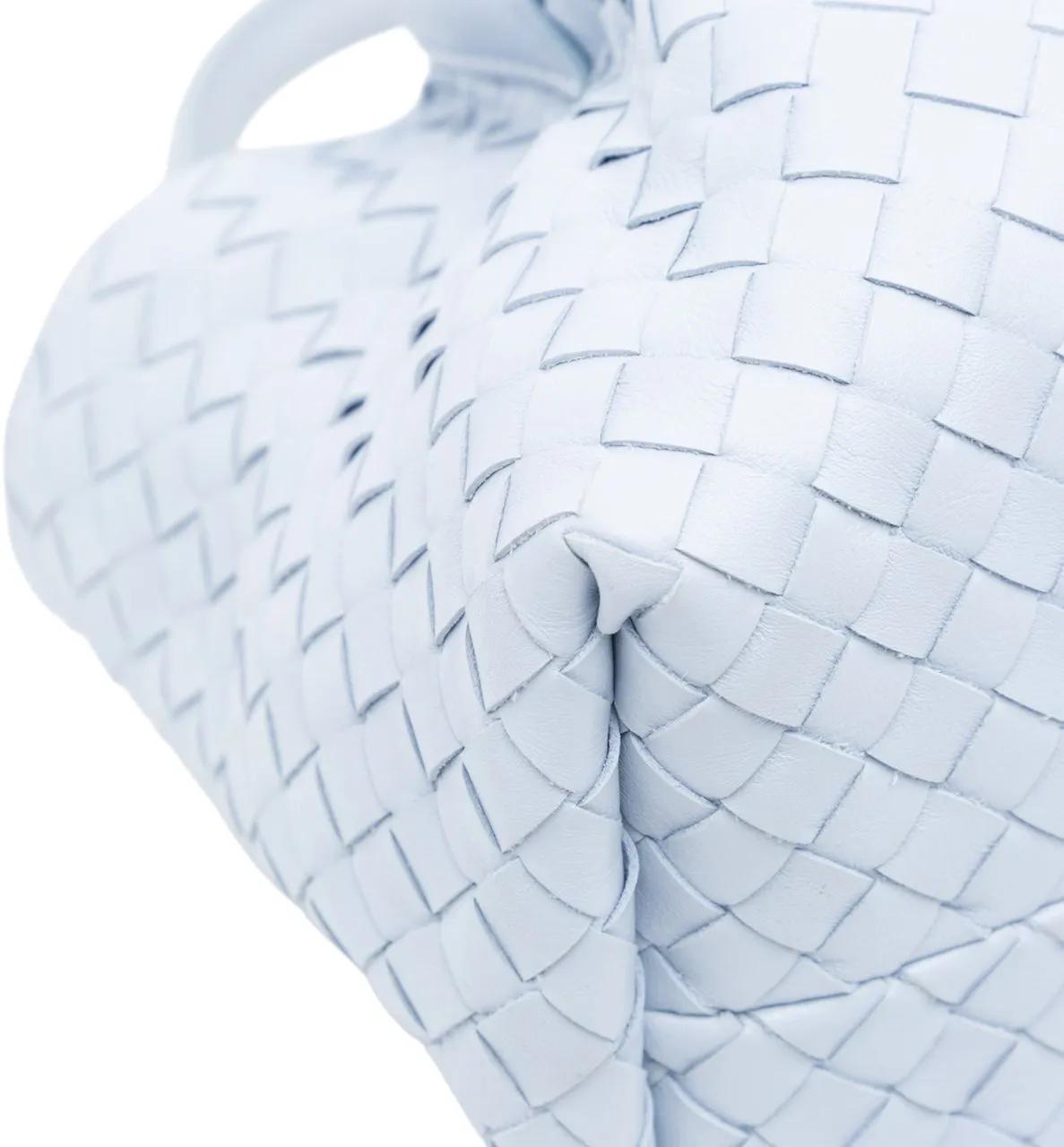 Thumbnail - Bottega Veneta Hobo Bags - Small Calfskin Intrecciato Pinacoteca Tote - Gr. unisize - in Blau - für Damen