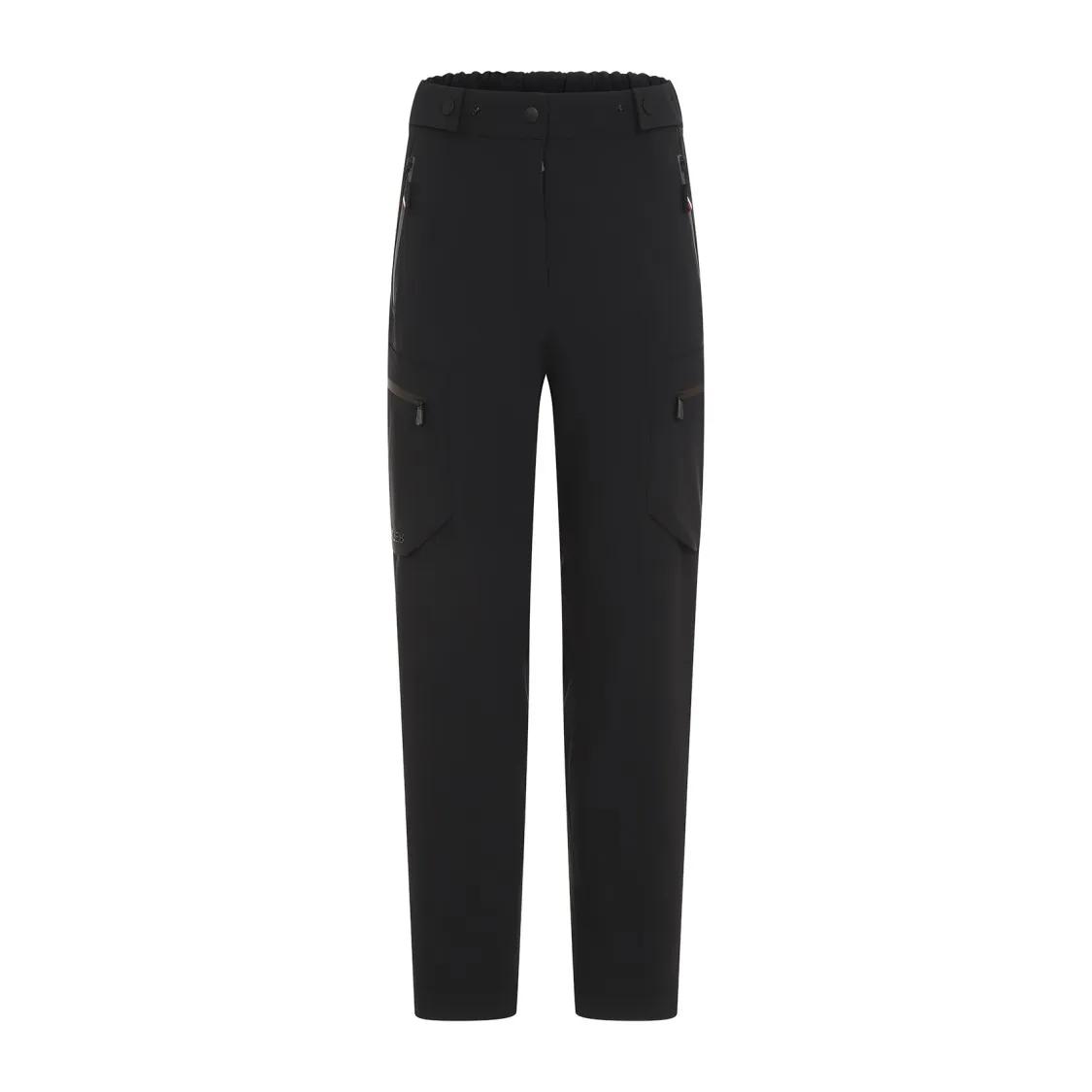 Moncler - Black Polyamide Trousers - Größe S - schwarz