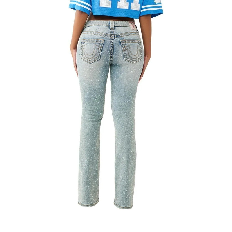 True Religion Jeans - Modell: Becca Bootcut- Ausgestellten Bein- Mid hellblau(Image 5)
