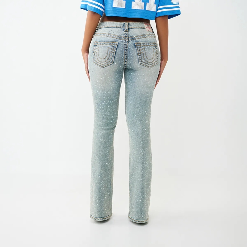 True Religion Jeans - Modell: Becca Bootcut- Ausgestellten Bein- Mid hellblau(Image 4)