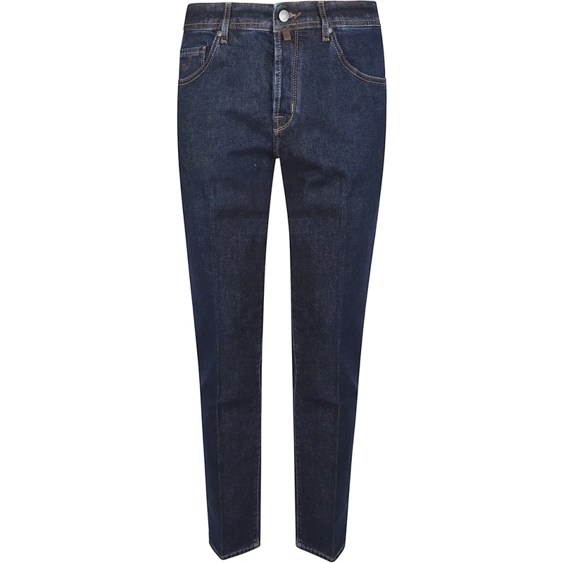 Jacob Cohen Jeans Slim Fit 5 Pockets Slim Cropped Scott Jeans Blue blau