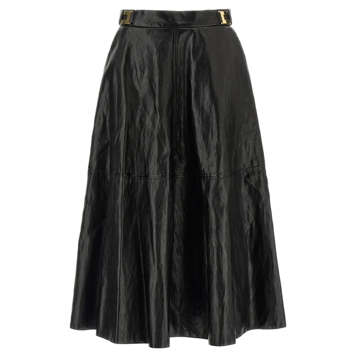 Elisabetta Franchi Skirts Black schwarz | Midirock