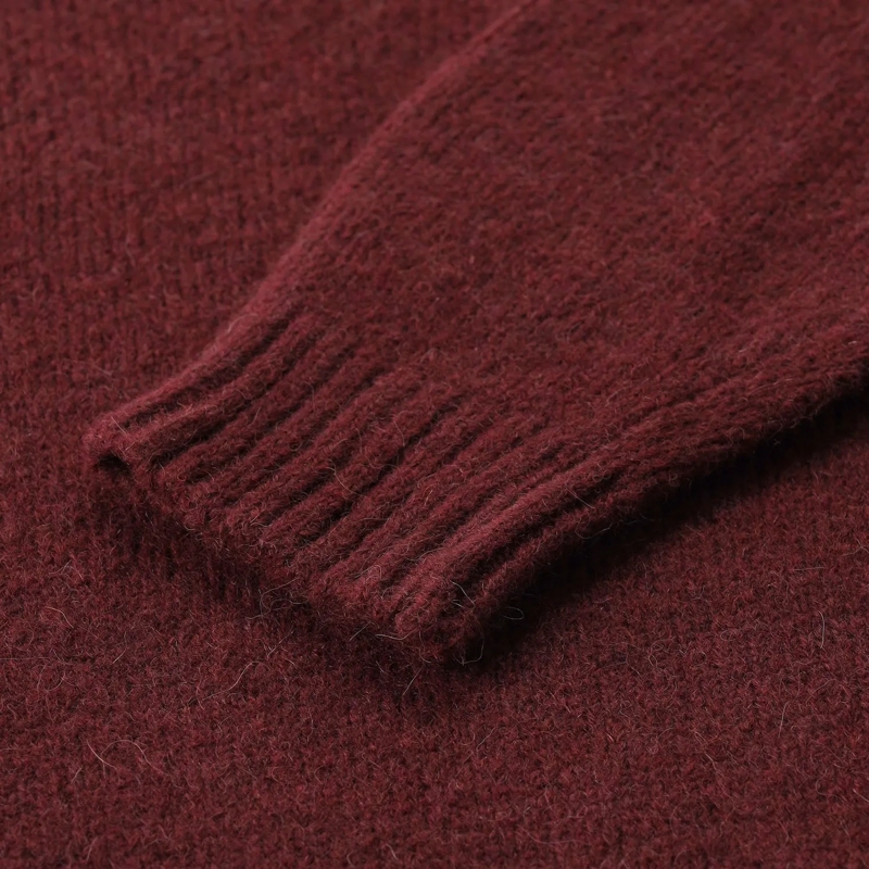 FILIPPO DE LAURENTIIS Pull Pullover aus Alpaka-Woll-Mix orange(Image 6)