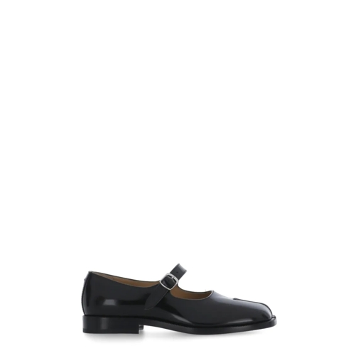 Maison Margiela Ballerina Black Polished Leather Maryjane Black