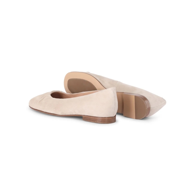Jubile' Schnürschuhe Ballerinas mit Raffung beige(Image 2)
