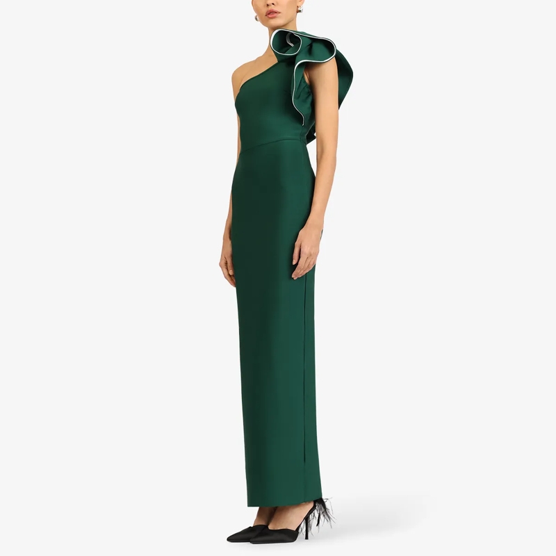 Kraimod Cocktailkleid Bandagekleid dunkel-grün(Image 3)