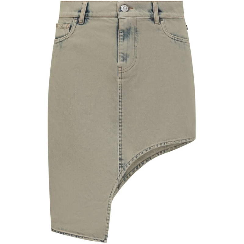 Coperni Minirock Gonna in Denim taupe