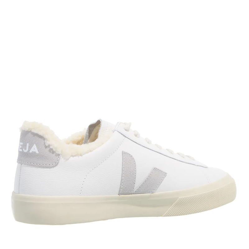 Veja Low-Top-Sneaker Campo Winter Extra White Light Grey(Image 4)