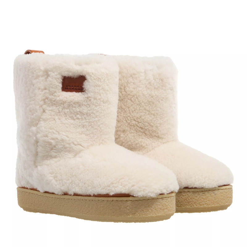 Isabel Marant Winterboots Shoes Leather Ecru