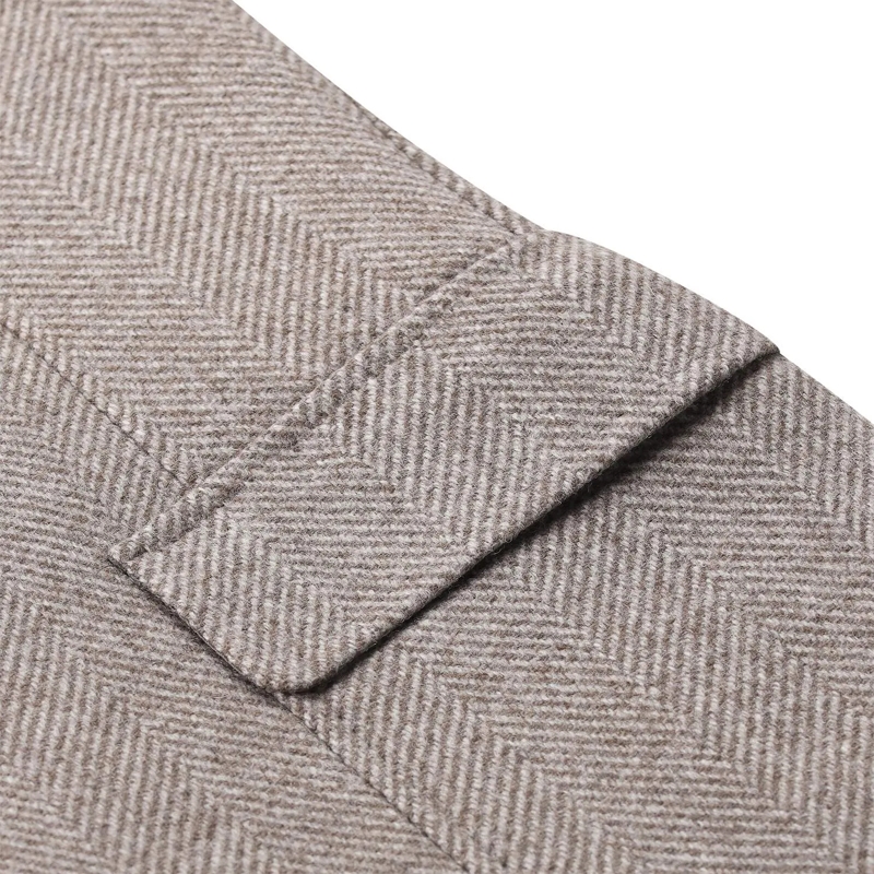 Tagliatore Wintermantel Mantel aus Wolle braun(Image 5)