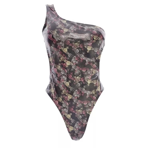 Vivienne Westwood  Monokini With Print Black