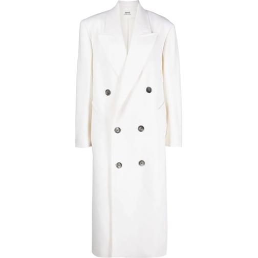 AMI Paris  Coats White weiß