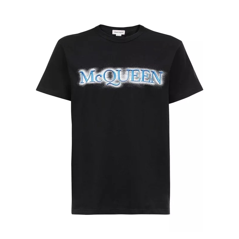 Alexander McQueen  Black Logo T-Shirt Black