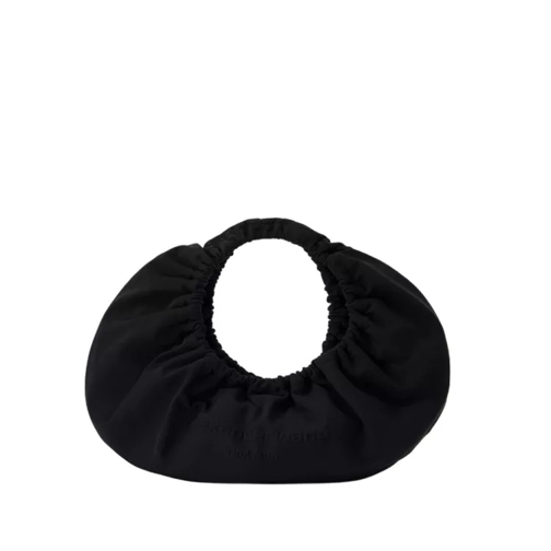 Alexander Wang Crescent Medium Shoulder Bag - Nylon - Black Black Hobo Bag