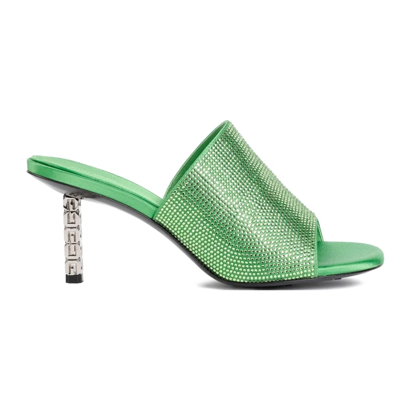 Givenchy Sandalen G Cube Mules Green