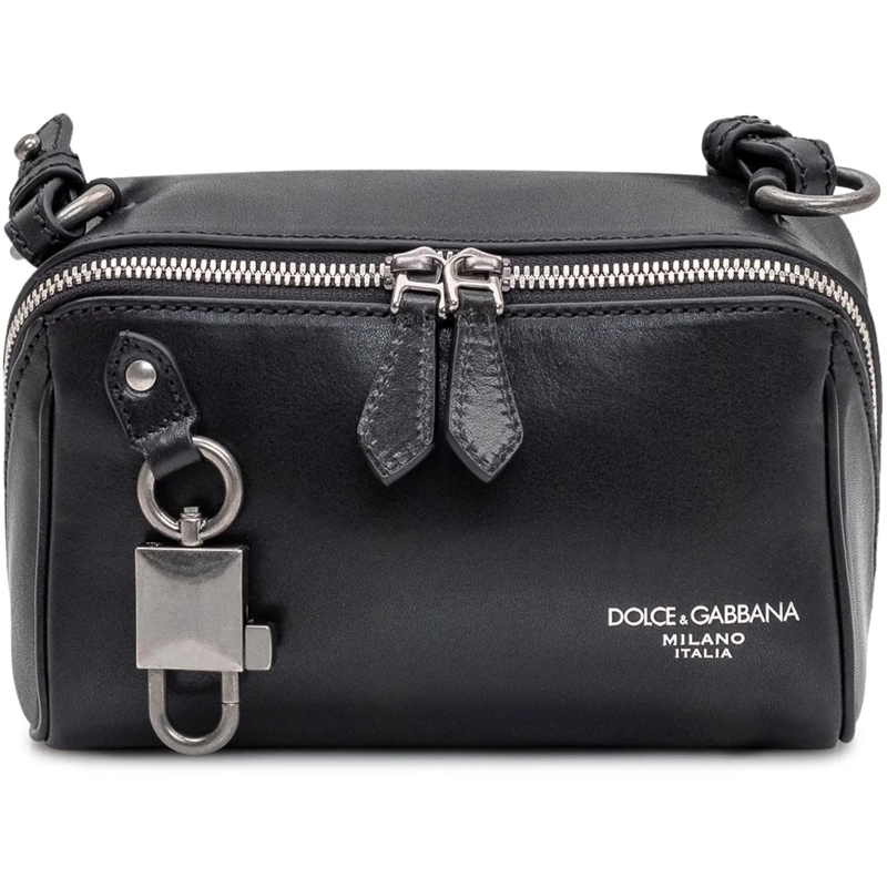 Dolce&Gabbana Schultertasche Borsa a Mano Compatta schwarz