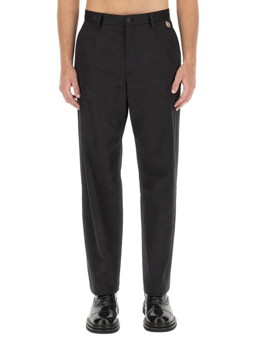Thumbnail - Dolce&Gabbana - Gabardine Pants - Größe 52 - schwarz