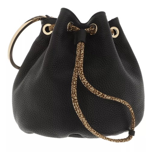 Borbonese Small Bucket Bag Black Sac reporter