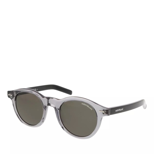 Montblanc MB0225S Grey-Black-Grey Sonnenbrille