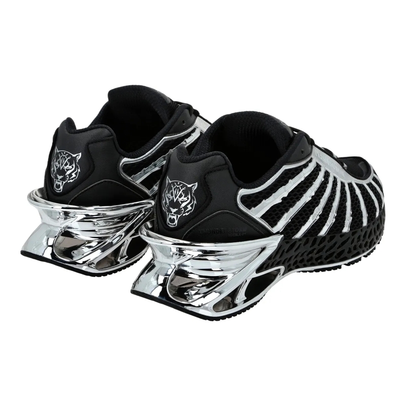 Plein Sport Low-Top-Sneaker Runner Sneaker Thunderstorm Genx schwarz(Image 6)