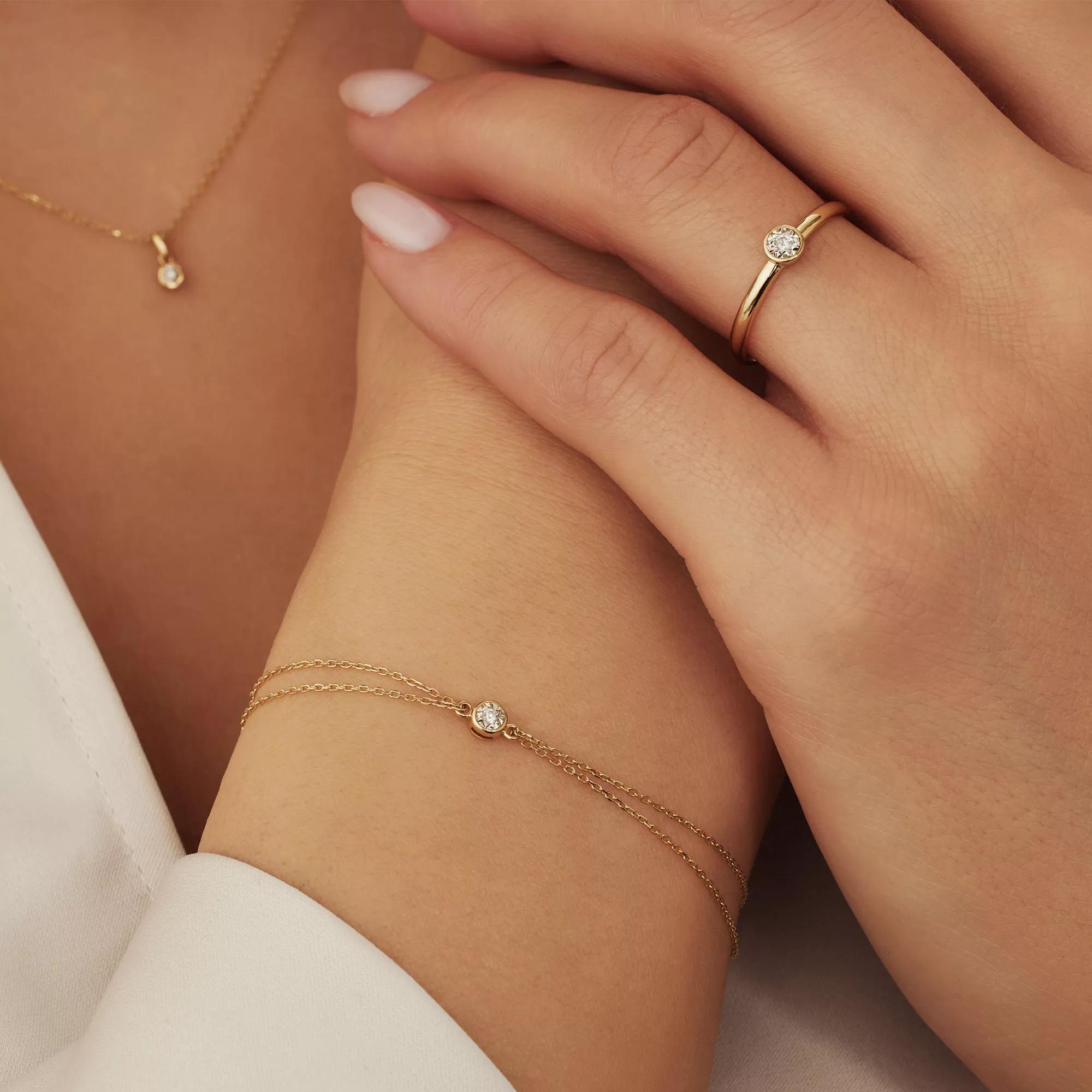 Thumbnail - Isabel Bernard Armband - De La Paix Inaya 585 Gold Armband - Gr. ONE SIZE - in Gold - für Damen