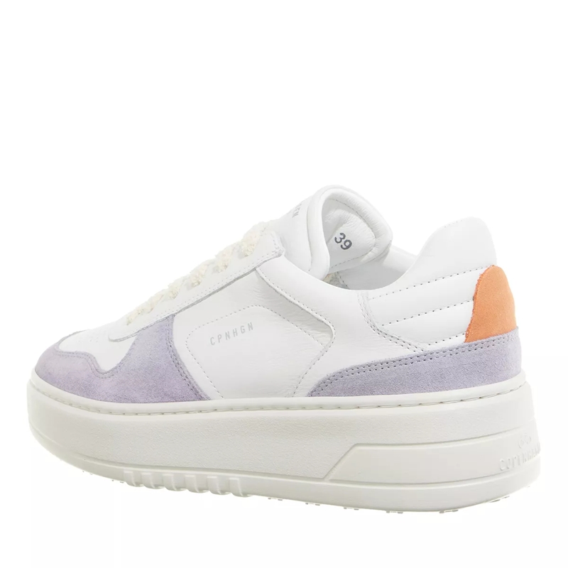 Copenhagen Low-Top-Sneaker CPH75 Leather Mix White/Purple(Image 2)