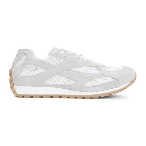 Bottega Veneta Low-Top Sneaker Orbit Suede Sneakers White