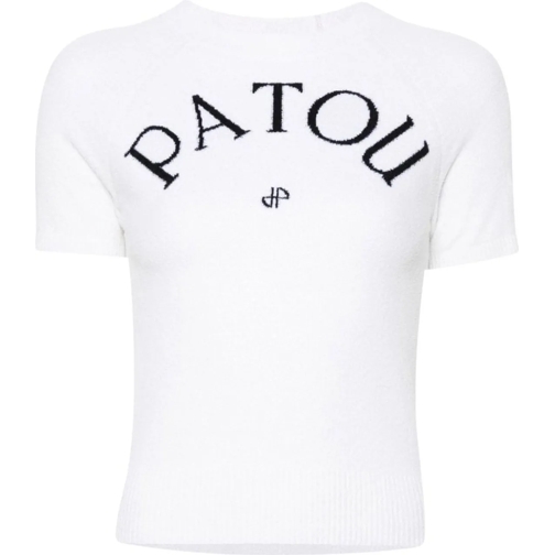 Patou T-Shirts Top White weiß