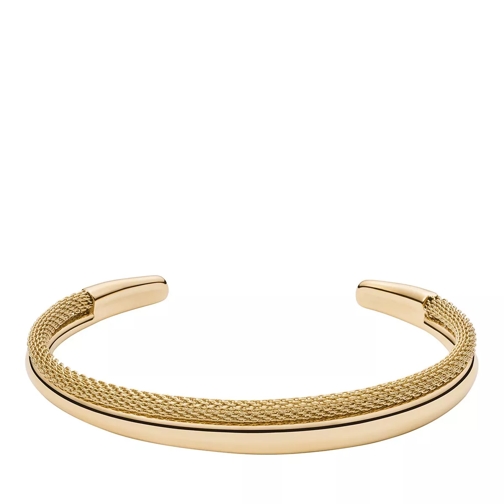 Skagen Merete Stainless Steel Cuff Bracelet Gold Cuff
